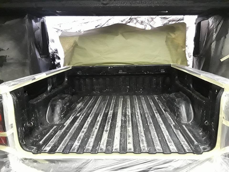 Truck Bed Before Spray