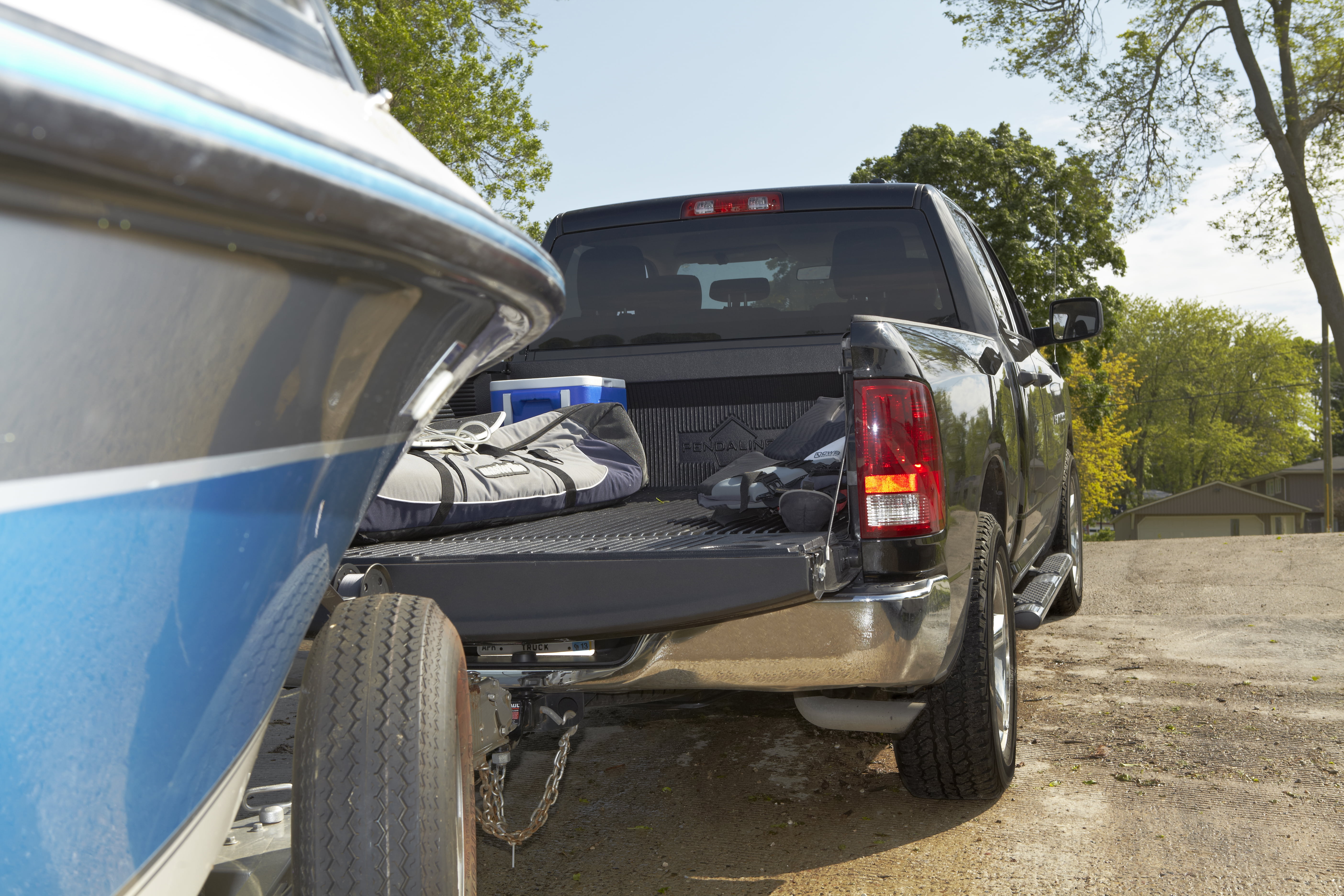 Drop In Bed Liner with Fishing Gear